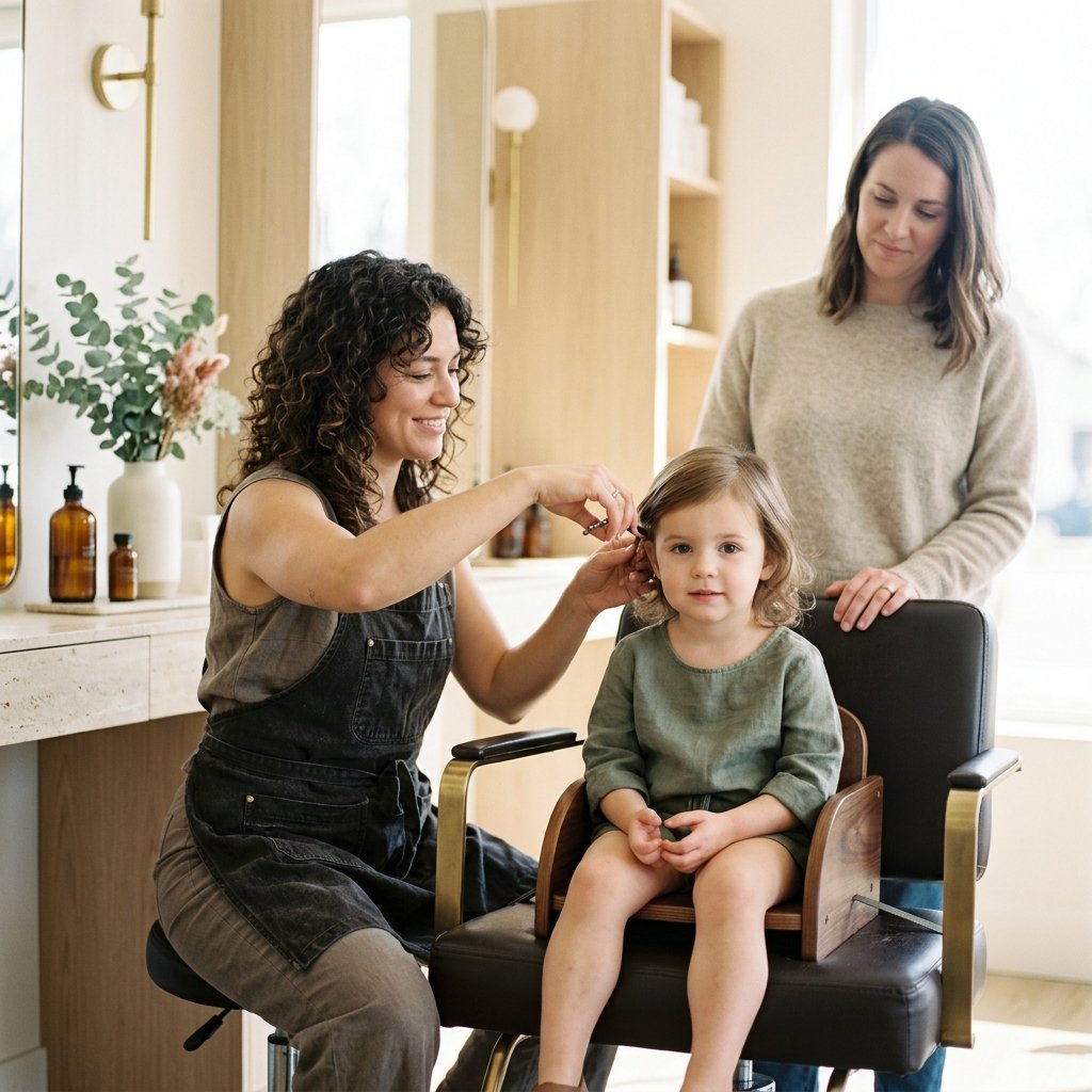 Children's Haircut at Sacramento Beauty Salon in Sacramento