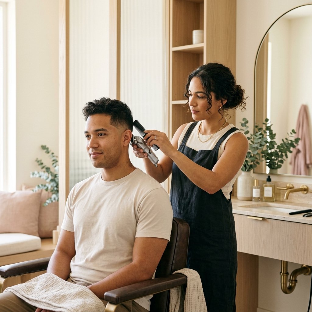 Men's Haircut at Sacramento Beauty Salon in Sacramento