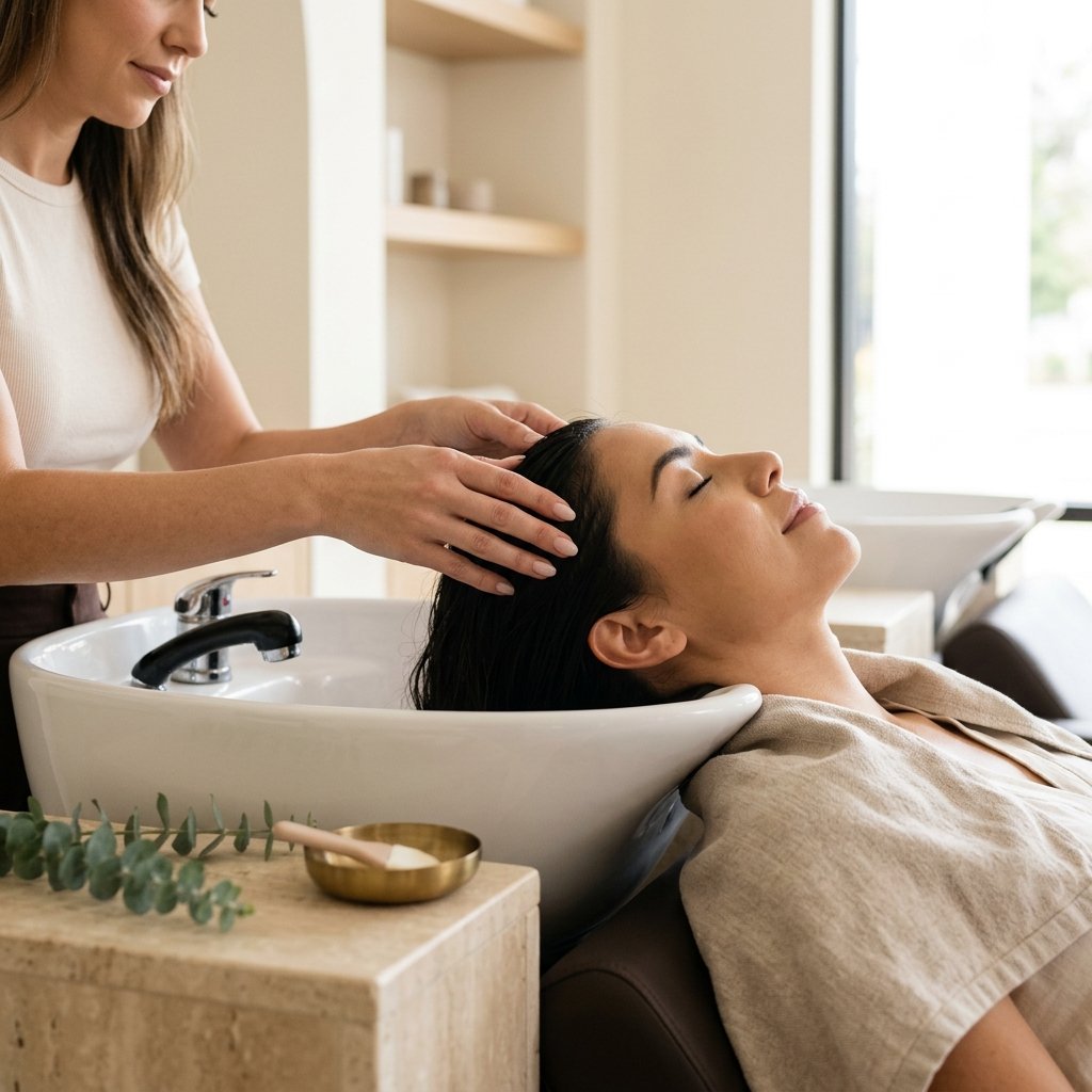 Scalp Treatment & Hair Mask at Sacramento Beauty Salon in Sacramento