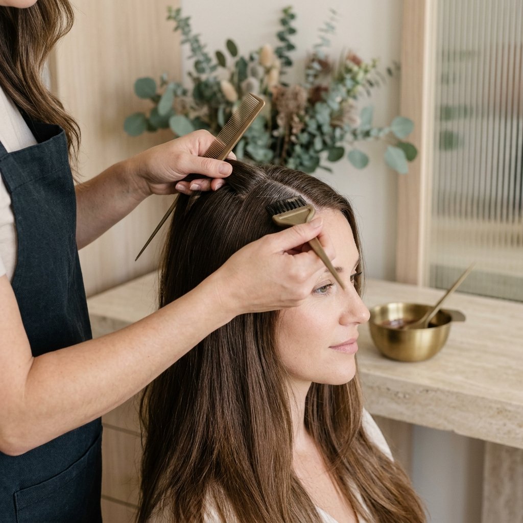 Gray Coverage at Sacramento Beauty Salon in Sacramento